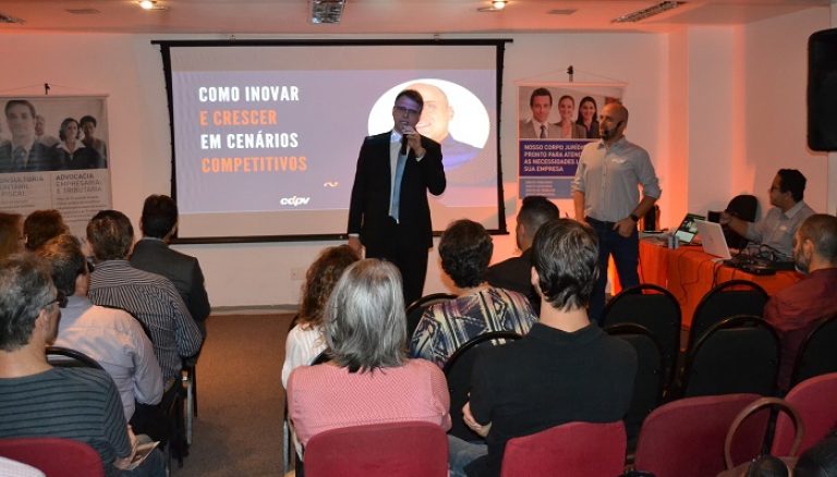 ilustração evento sobre inovação