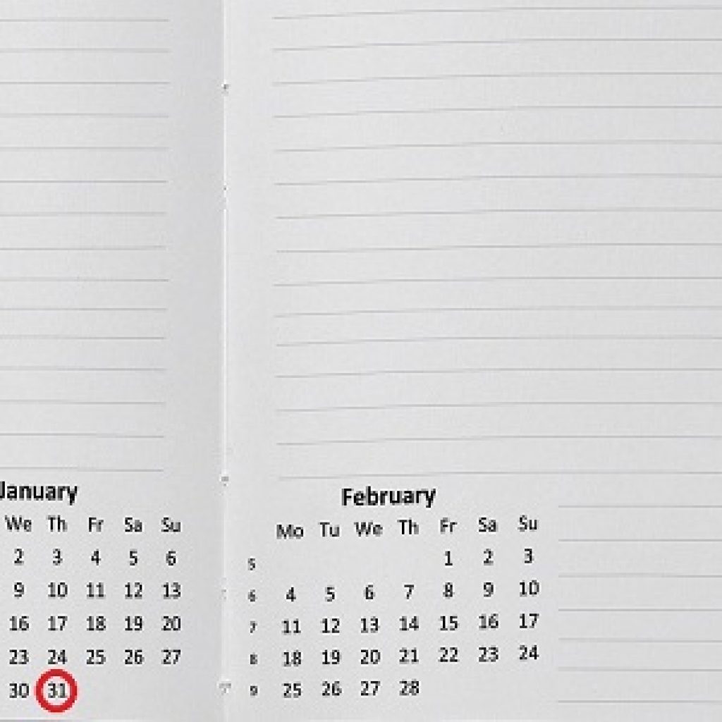 ilustração calendário