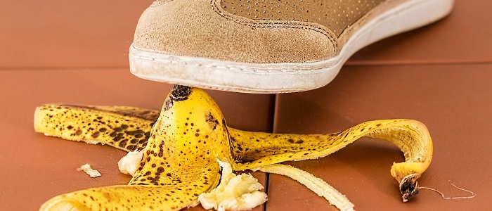 ilustração casca de banana