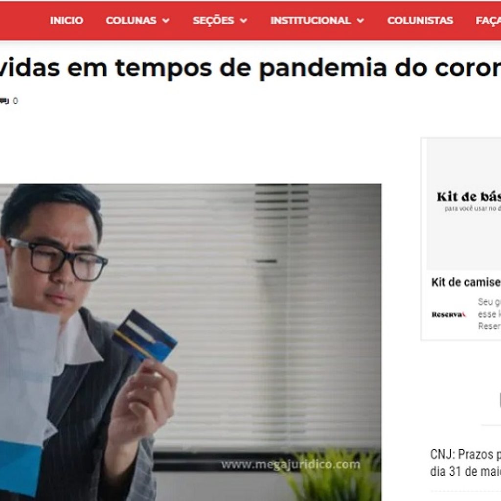 página portal megajuridico