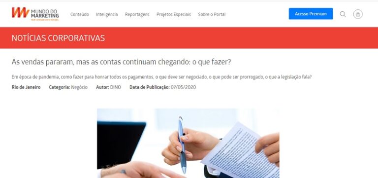 site mundo do marketing