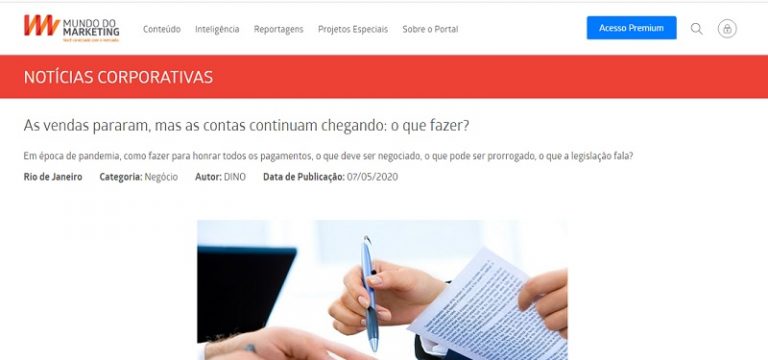 site mundo do marketing