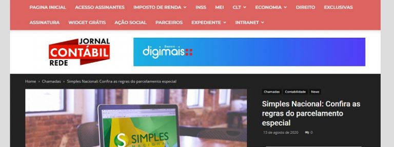 Jornal Contábil Refis do Simples