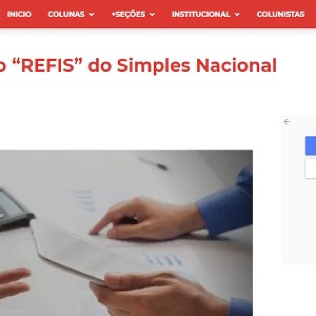 Refis do Simples no Megajurídico
