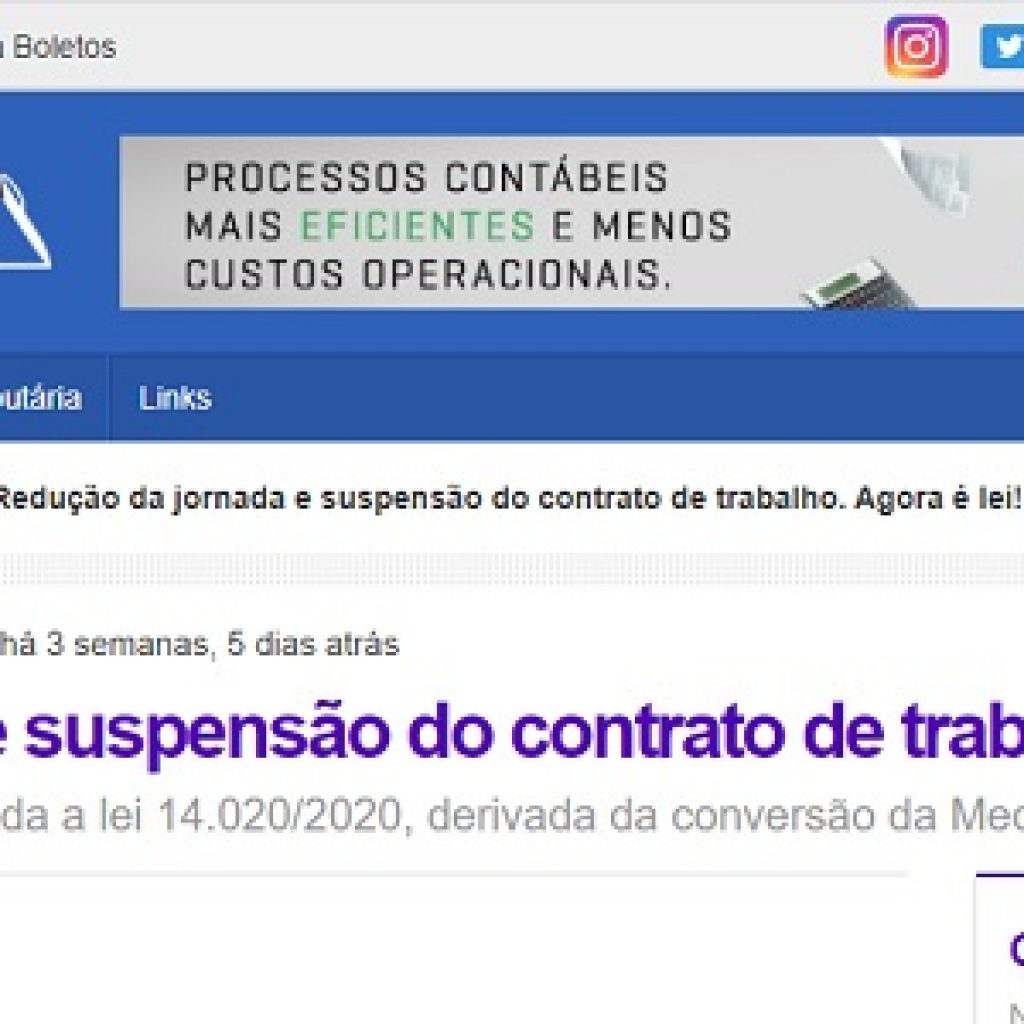 redução de jornada