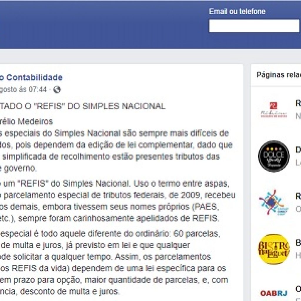 refis simples nacional
