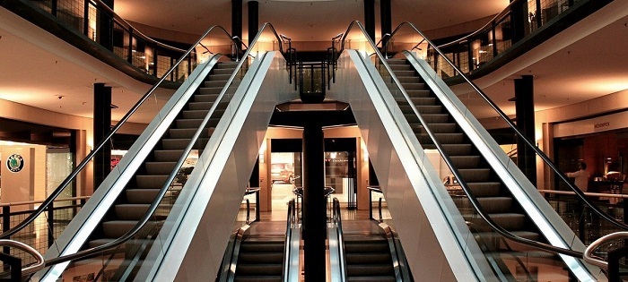 shopping vazio