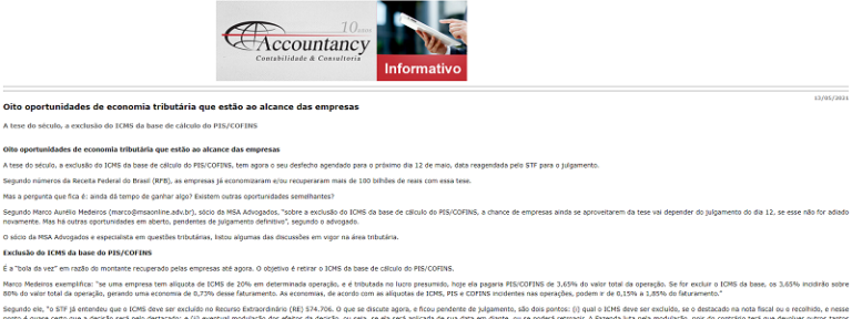 matéria accountancy