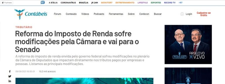 MSA Advogados, escritório jurídico, mudanças no Imposto de renda