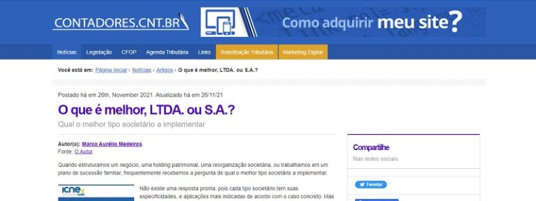 MSA Advogados, escritório jurídico, vantagens LTDA e SA. Mídia