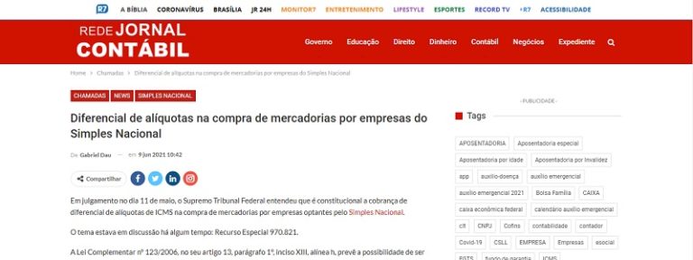 MSA Advogados, escritório jurídico, DIFAL