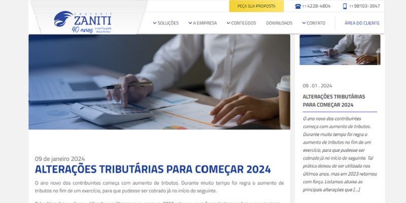 MSA Advogados, escritório jurídico, Rio de Janeiro, alterações tributárias 2024, zaniti