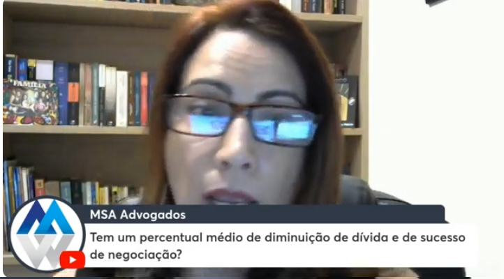 MSA Advogados, escritório jurídico, Rio de Janeiro, gravação de live sobre endividamento bancário